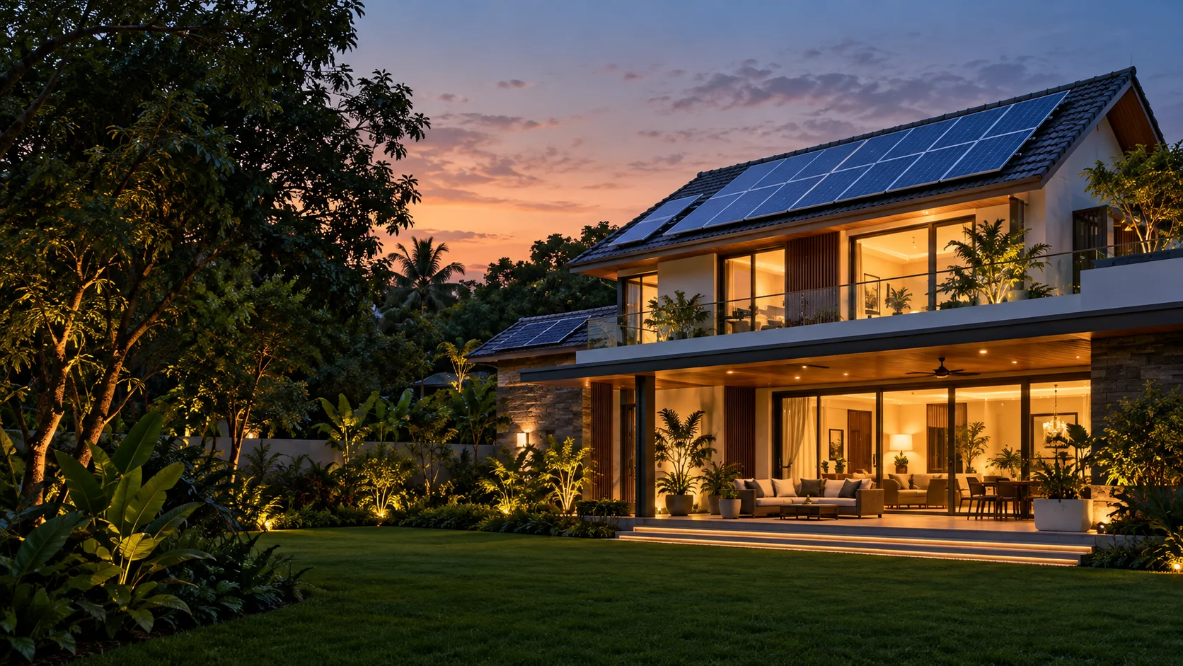 Rooftop solar — illustrative banner